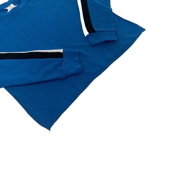 NWT Side Stripe Cropped Sweatshirt - Picture 7 of 8